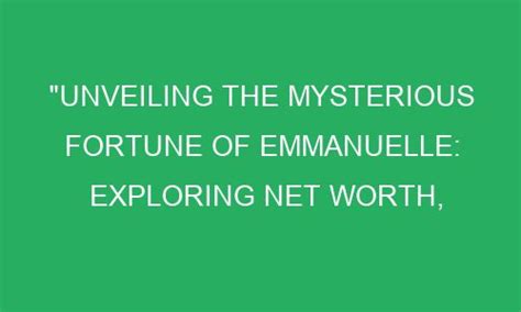 Exploring the Financial Prosperity of Emmanuelle London