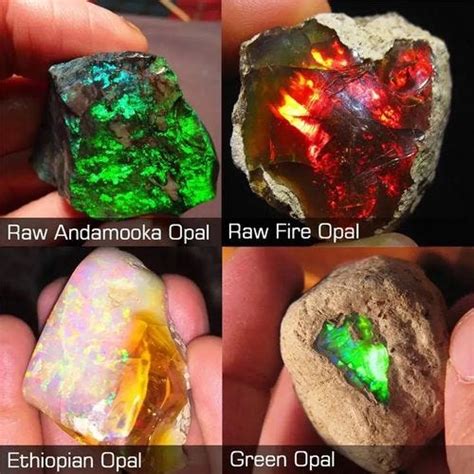 Exploring the Kaleidoscope of Opal Colors