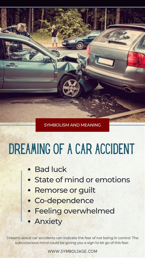 Exploring the Psychological Interpretations of Dreaming about Automobile Collisions