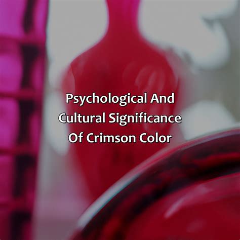 Exploring the Psychological Significance of Envisioning Crimson Flesh