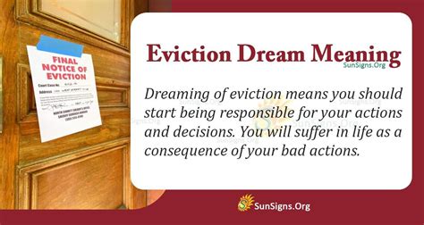 Exploring the Significance of Eviction Symbolism