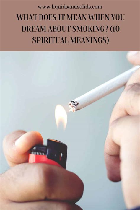 Exploring the Significance of Smoking in One's Dreams: A Journey through Ashes and Dreams