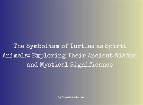 Exploring the Significance of a Turtle's Passing within the Realm of Dreams