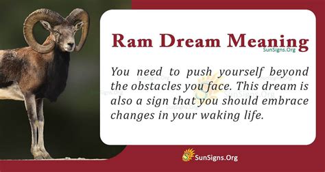 Exploring the Spiritual Significance of Dreaming about Rams