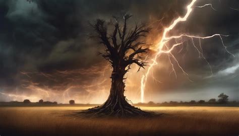 Exploring the Spiritual Significance of a Thunderbolt-Stricken Tree