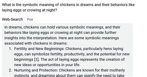 Exploring the Symbolic Meanings of Various Chicken-Related Behaviors within Dreams