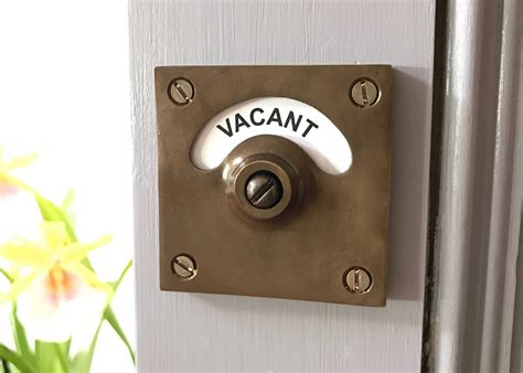 Exploring the Symbolism: What Does Engaging the Restroom Lock Signify?