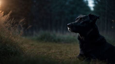 Exploring the Symbolism of Black Dogs as Guardians or Protectors in Dreams