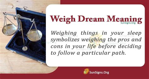 Exploring the Symbolism of Weighing Scales in Dreams