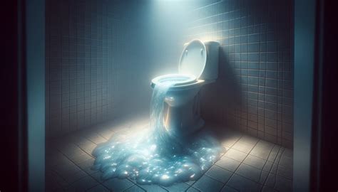 Exploring the Symbolism of a Toilet Overflowing with Wealth