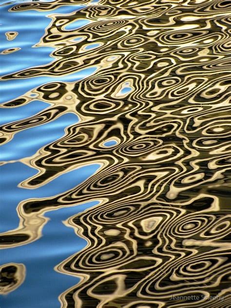 Exploring the Universal Patterns Depicted in Reflections on Water