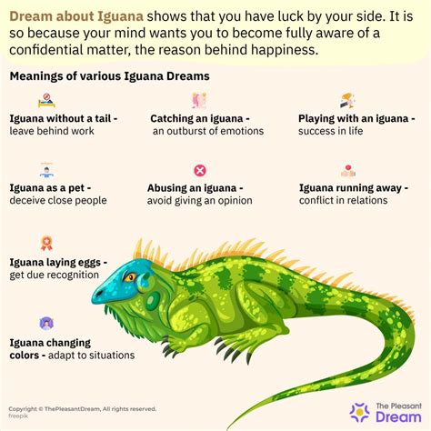 Exploring the Various Interpretations of Dreaming about an Iguana