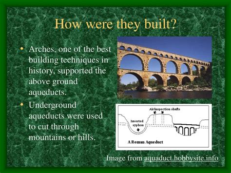 Exploring the Various Kinds of Aqueducts