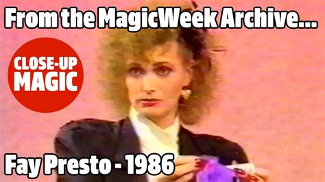 Fay Presto: A Wizard in the World of Magic