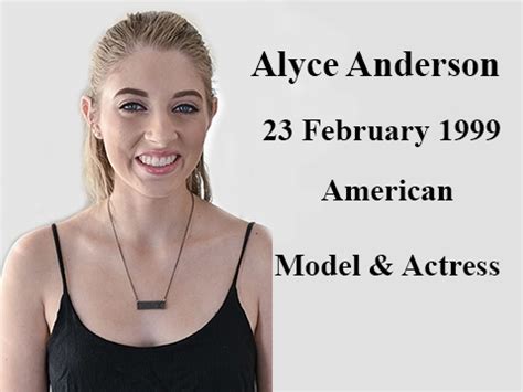 Figure and Wealth of Alyce Anderson