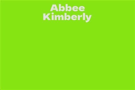 Financial Success of Abbee Kimberly