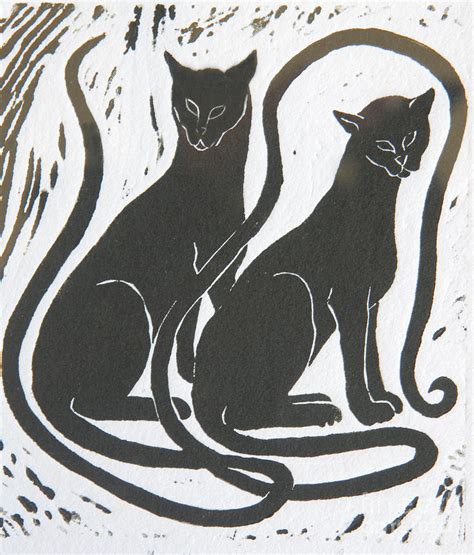 Finding Solace and Shield in Visions of Multiple Ebony Felines