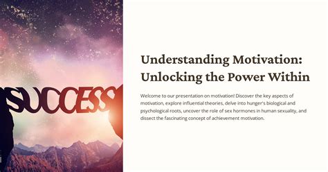 Finding Your Motivation: Unlocking the Power Within