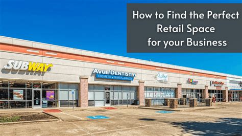 Finding the Perfect Location for Your Retail Venture