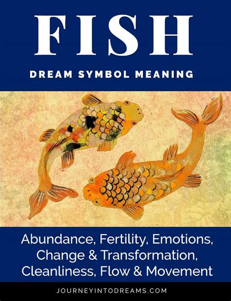 Fish and Abundance: Exploring the Connection between the Dream Symbol and Personal Wealth and Prosperity