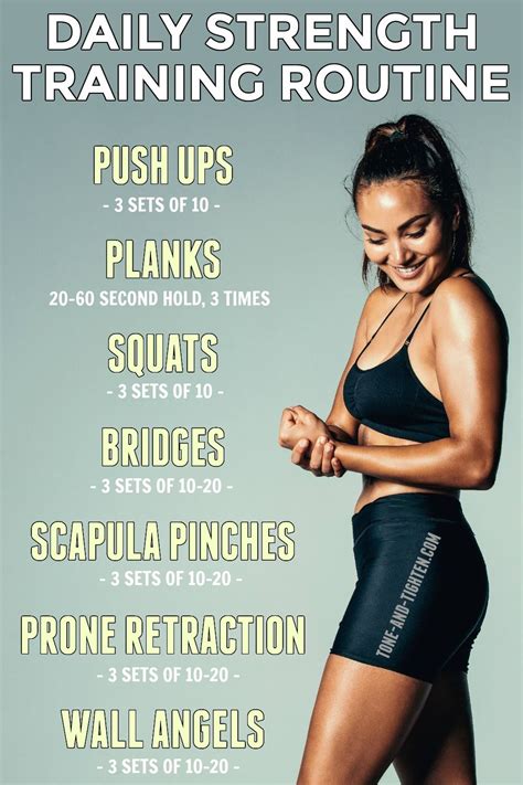 Fitness and Exercise Routine
