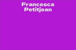 Francesca Petitjean's Financial Success and Professional Achievements