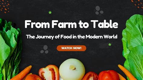 From Farm to Table: The Journey of Organic Produce