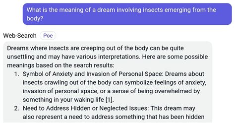 From Fear to Transformation: Decrypting Dreams Involving Insect Consumption