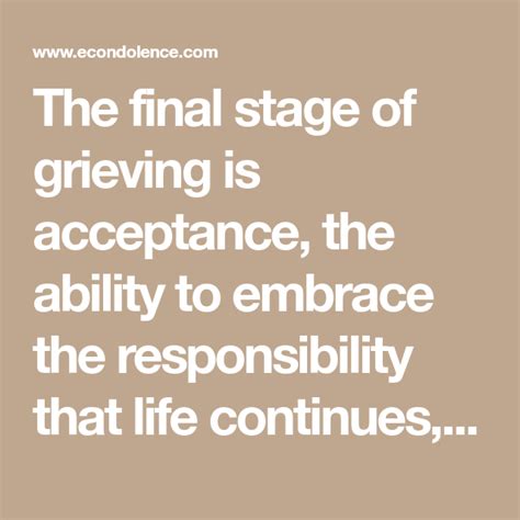 From Grief to Acceptance: Embracing a New Reality