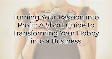 From Hobby to Business: Transforming Your Shoemaking Passion into Profit