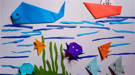 From Imagination to Reality: Creating 3D Paper Sea Scenes