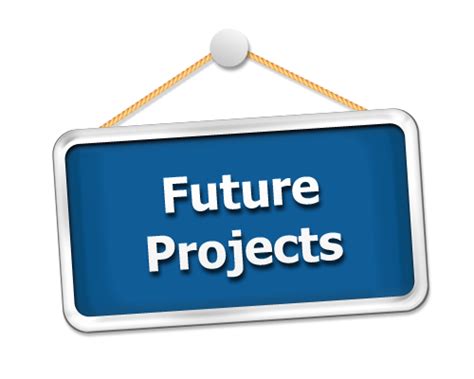 Future Projects and Exciting Upcoming Ventures