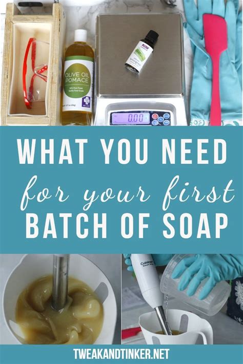 Gather Your Supplies for Soap Making