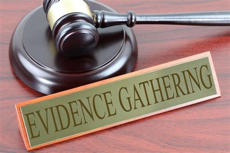 Gathering Evidence and Constructing a Robust Legal Argument