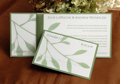 Going Green: Environmentally Friendly Options for Your Wedding Invitations