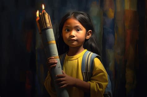 Guiding Through Darkness: Torch Light as a Symbol of Hope