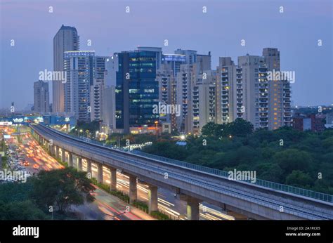 Gurgaon's Modern Skyline: A Testament to Urban Development