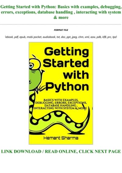 Handling and Interacting with Your Python Companion: Guidelines to Follow