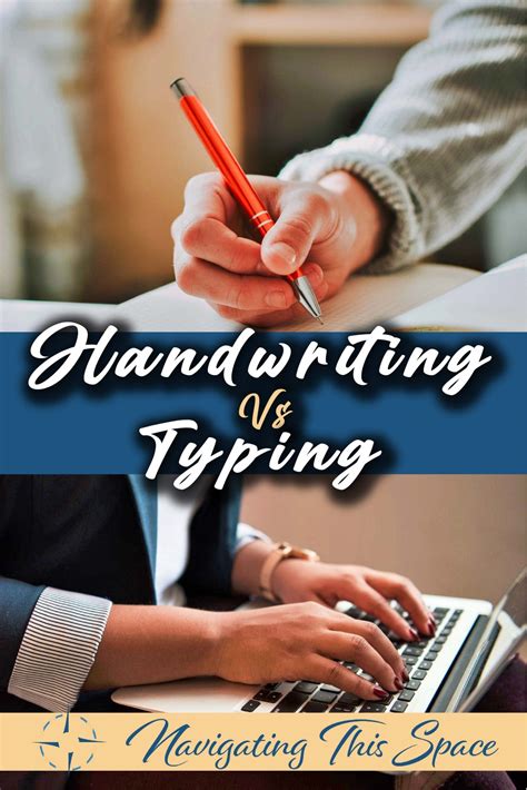 Handwriting vs. Typing: Why the Personal Touch Matters