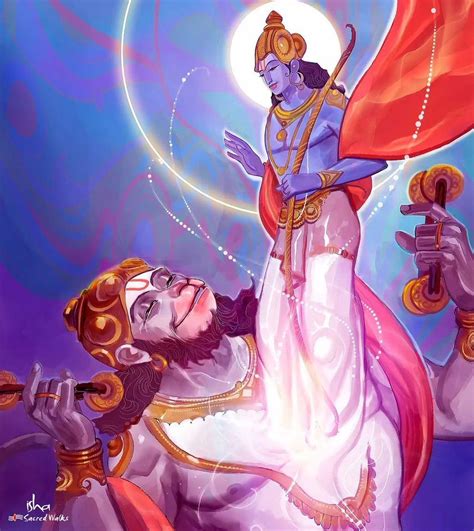 Hanuman's Devotion to Lord Rama: Lessons in Selflessness and Surrender