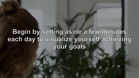 Harnessing the Power of Visualization for Manifestation