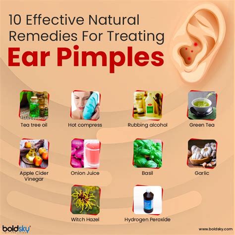 Home Remedies for Soothing Ear Pimple Discomfort