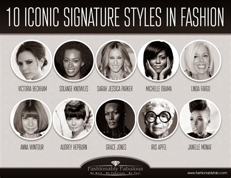 Iconic Looks and Signature Style