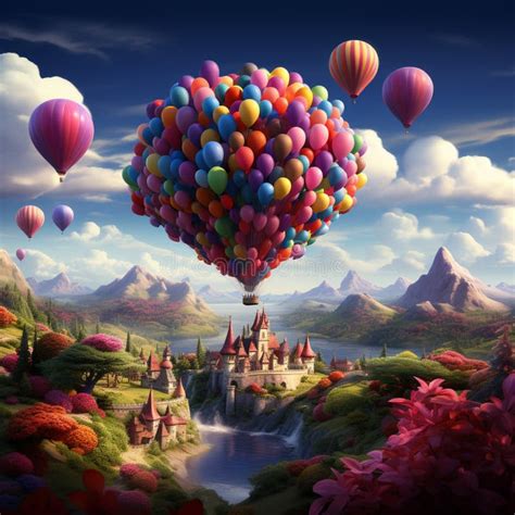 Immersing Yourself in the Ethereal Balloon Fantasy