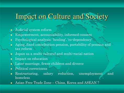 Impact and Influence on Japanese Culture