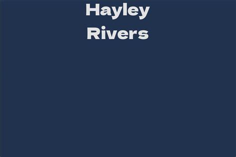 Impact of Age on Hayley Rivers' Career