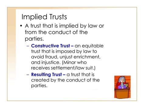 Implied Trust and Dependence