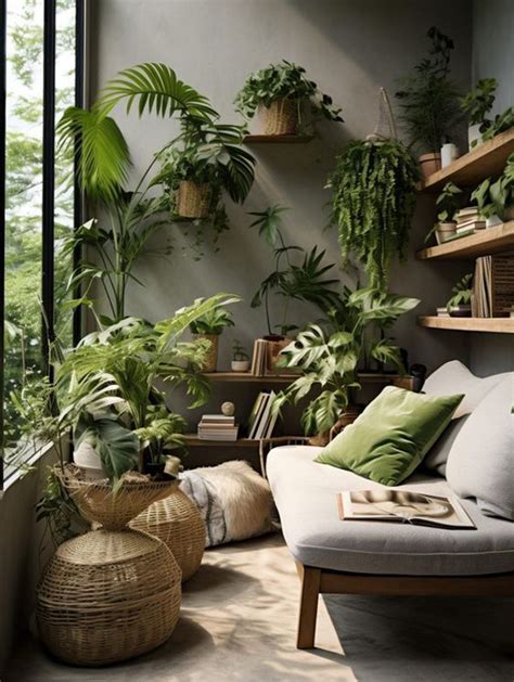 Incorporating Nature and Greenery for a Refreshing Small Living Space