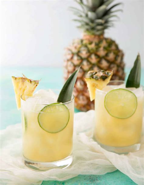 Indulge in Pineapple-Inspired Drinks and Cocktails