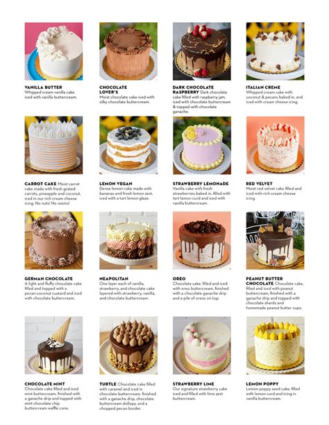 Indulge in a Variety of Cake Flavors to Suit Every Taste